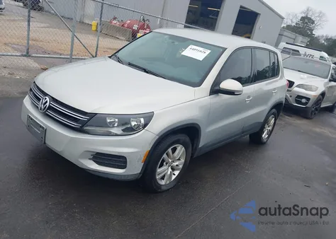 2013 Volkswagen Tiguan S from USA, damaged, VIN WVGAV3AX3DW592415